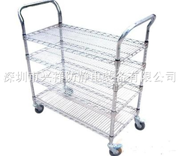 XXESD：防靜電線網貨架，線網推車，線網物料架子（圖片）生産廠家